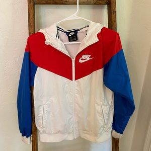 NIKE youth size large windbreaker jacket